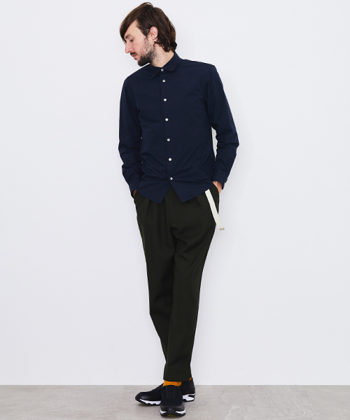 UNITED TOKYO（ユナイテッドトウキョウ）の「パイピングワイドテーパードパンツ（その他パンツ・メンズ・ブラック/グレー/バーガンディー/グリーン・2/1/3）」の15枚目の写真