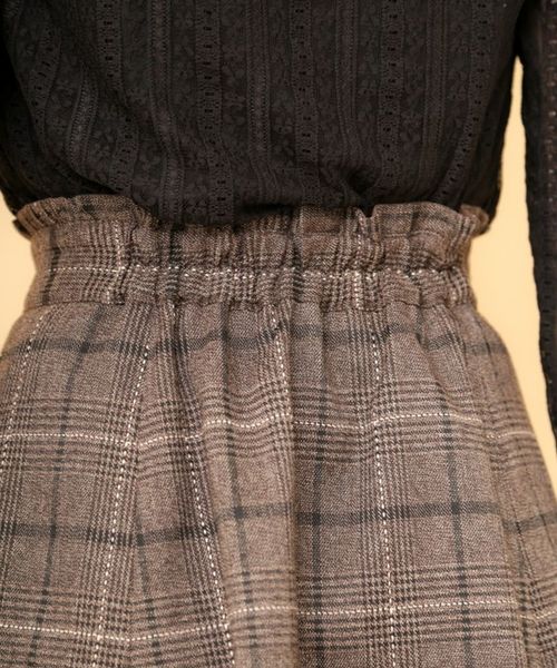 OLIVE des OLIVE（オリーブデオリーブ）の「リバーシブルラップフレアスカート◆（スカート・レディース・チャコールグレー/ブラック/ブラウン・FREE）」の8枚目の写真