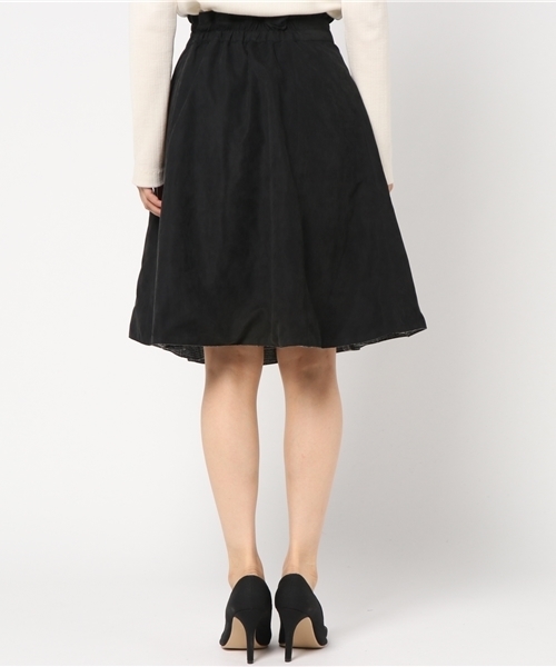OLIVE des OLIVE（オリーブデオリーブ）の「リバーシブルラップフレアスカート◆（スカート・レディース・チャコールグレー/ブラック/ブラウン・FREE）」の12枚目の写真