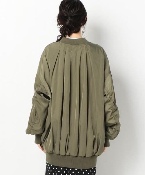 Another Edition（アナザーエディション）の「【WEB限定】BIG MA-1（MA-1・レディース・ブラック/オリーブ・MEDIUM/SMALL）」の3枚目の写真