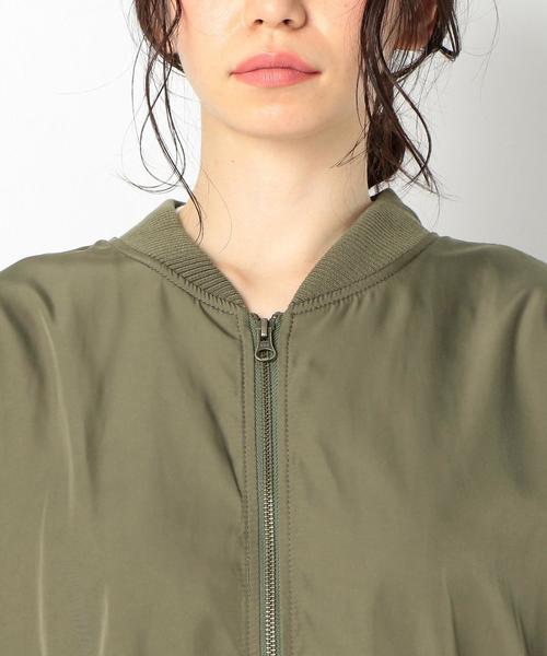 Another Edition（アナザーエディション）の「【WEB限定】BIG MA-1（MA-1・レディース・ブラック/オリーブ・MEDIUM/SMALL）」の7枚目の写真