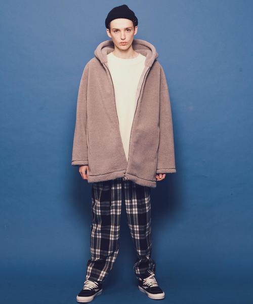 MONKEY TIME(モンキータイム)の「<monkey time> FLANO CHECK WIDE 1P PANTS/ワイドパンツ ◆(その他パンツ・メンズ・その他2/その他1・LARGE/SMALL/MEDIUM)」の9枚目の写真