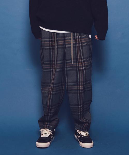 MONKEY TIME(モンキータイム)の「<monkey time> FLANO CHECK WIDE 1P PANTS/ワイドパンツ ◆(その他パンツ・メンズ・その他2/その他1・LARGE/SMALL/MEDIUM)」の11枚目の写真