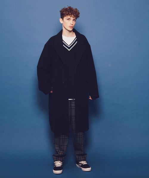 MONKEY TIME(モンキータイム)の「<monkey time> FLANO CHECK WIDE 1P PANTS/ワイドパンツ ◆(その他パンツ・メンズ・その他2/その他1・LARGE/SMALL/MEDIUM)」の4枚目の写真