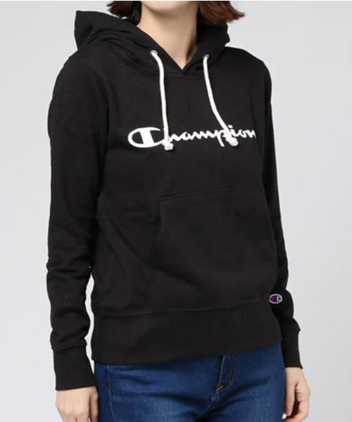 Champion(チャンピオン)の「HOODED SWEATSHIRT(パーカー・レディース・ホワイト/ブラック・M/L)」の13枚目の写真
