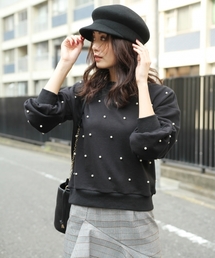 Andemiu | パールツキウラケプルオーバー777000(スウェット)