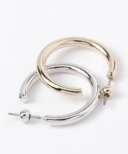 A part by（アパートバイ）の「ボールキャッチピアス　785448（ピアス（両耳用）・レディース・シルバー/ゴールド・FREE）」の4枚目の写真