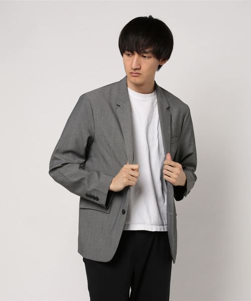 WEGO(ウィゴー)の「WEGO/ストレッチテーラードジャケット(テーラードジャケット・メンズ・ライトグレー/ブラック/ネイビー・LARGE/MEDIUM)」の17枚目の写真