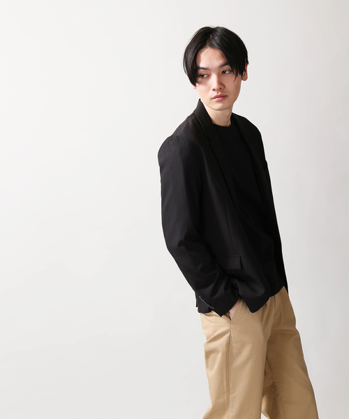 WEGO(ウィゴー)の「WEGO/ストレッチテーラードジャケット(テーラードジャケット・メンズ・ライトグレー/ブラック/ネイビー・LARGE/MEDIUM)」の8枚目の写真