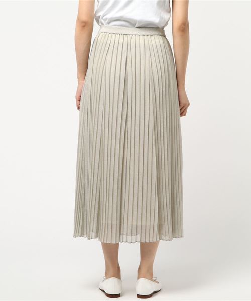 JILL STUART（ジルスチュアート）の「シャインプリーツスカート（スカート・レディース・ベージュ/ピンク/グリーン・2）」の5枚目の写真