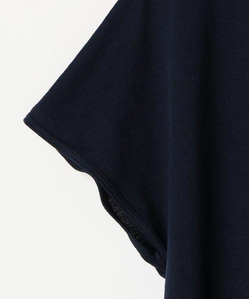 coen（コーエン）の「【接触冷感】梨地バックギャザーカットソー（Tシャツ/カットソー・レディース・イエロー/ネイビー/ナチュラル・FREE）」の15枚目の写真