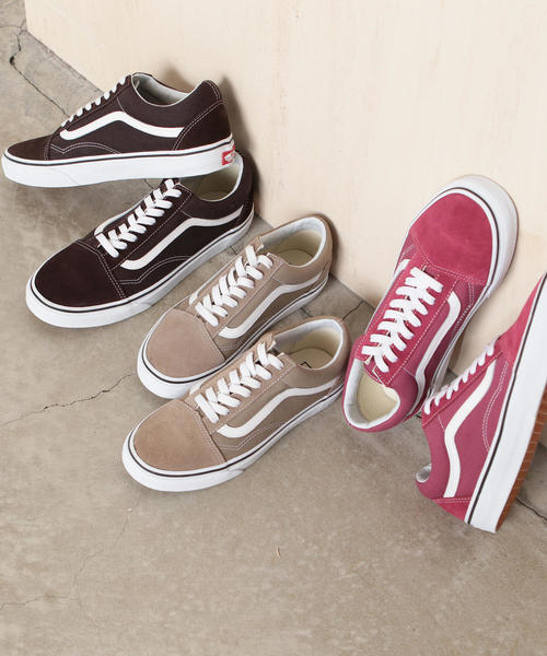 VANS(バンズ)の「<VANS(バンズ)>∴OLD SKOOL 18FW オールドスクール/スニーカー(スニーカー・レディース・ピンク/ダークブラウン/モカ・6h/6/5h/4h/5)」の6枚目の写真