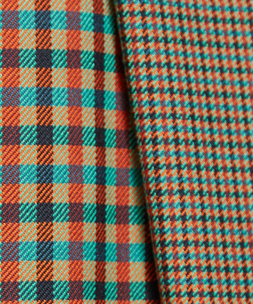 Abahouse Devinette（ドゥヴィネット）の「ミックスチェックインタックスカート（スカート・レディース・オレンジ系その他/ベージュ系その他・36/38）」の9枚目の写真