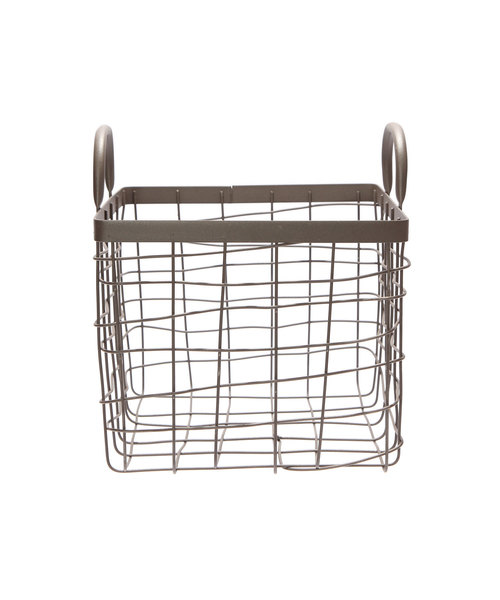 PUEBCO(プエブコ)の「SQUARE BASKET W/HANDLE Small(収納グッズ)」|その他