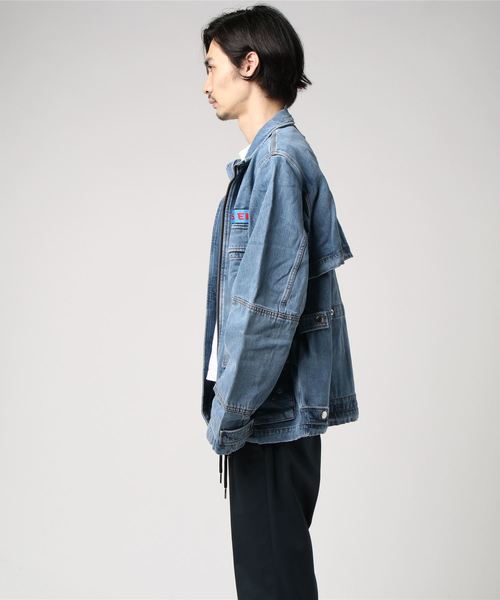DIESEL（ディーゼル）の「MEN’S　デニムジャケット（デニムジャケット・メンズ・インディゴブルー・SMALL/MEDIUM/LARGE/X-SMALL）」の2枚目の写真