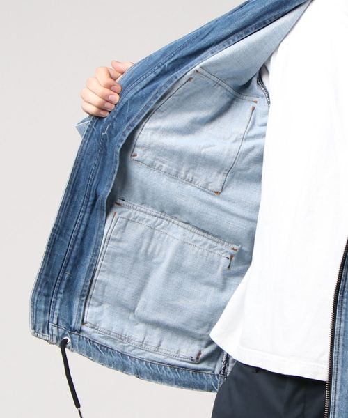 DIESEL（ディーゼル）の「MEN’S　デニムジャケット（デニムジャケット・メンズ・インディゴブルー・SMALL/MEDIUM/LARGE/X-SMALL）」の4枚目の写真
