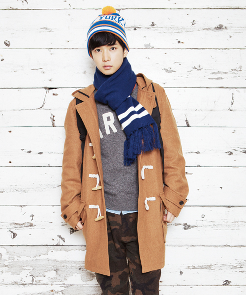 WEGO（ウィゴー）の「WEGO/ロゴ刺繍ニット（ニット/セーター・メンズ・グリーン/オレンジ/その他1・MEDIUM/LARGE）」の19枚目の写真