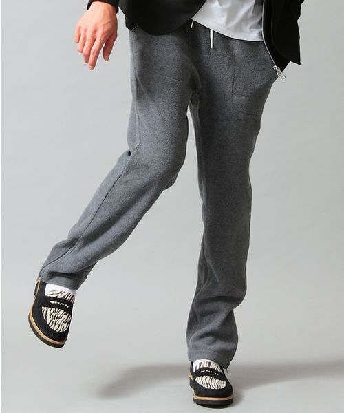 BEAUTY&YOUTH UNITED ARROWS（ビューティーアンドユースユナイテッドアローズ）の「by ドレープフリース トラックパンツ◆§（その他パンツ・メンズ・ダークグレー/ネイビー・SMALL/MEDIUM/LARGE/X-LARGE）」の2枚目の写真