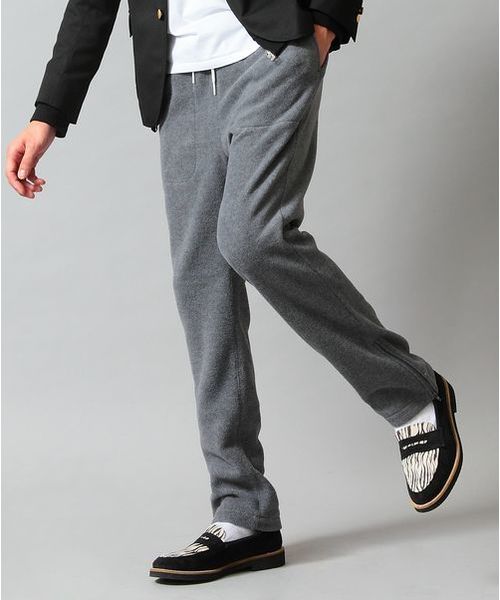 BEAUTY&YOUTH UNITED ARROWS（ビューティーアンドユースユナイテッドアローズ）の「by ドレープフリース トラックパンツ◆§（その他パンツ・メンズ・ダークグレー/ネイビー・SMALL/MEDIUM/LARGE/X-LARGE）」の3枚目の写真