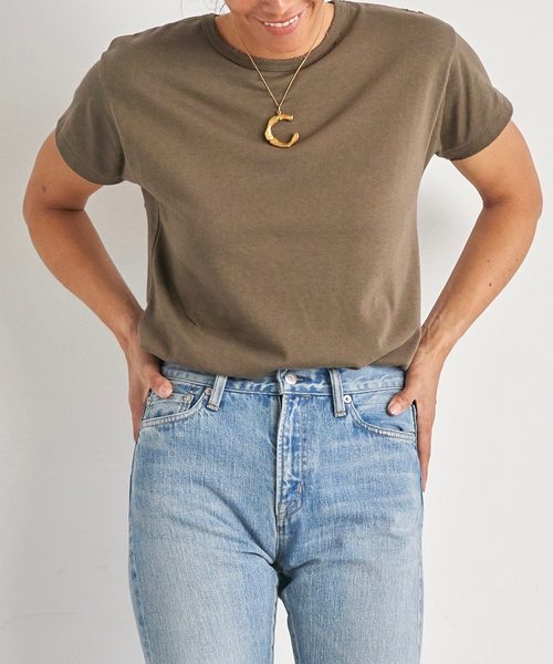 SEAシーVINTAGEダメージ ショートTEEロンTダメージ加工