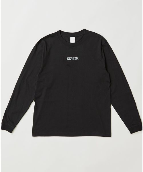 EDWIN(エドウィン)の「EDWIN エドウィン 【ZOZOTOWN・直営EC限定商品】EDWIN OLD AD "SUMIMASEN" LONG SLEEVE TEE ユニセックス(Tシャツ/カットソー・メンズ・ホワイト/ブラック・M/L/XL)」の8枚目の写真