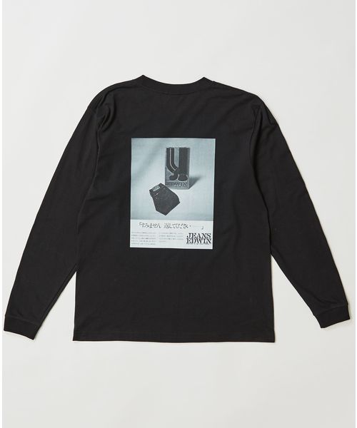 EDWIN(エドウィン)の「EDWIN エドウィン 【ZOZOTOWN・直営EC限定商品】EDWIN OLD AD "SUMIMASEN" LONG SLEEVE TEE ユニセックス(Tシャツ/カットソー・メンズ・ホワイト/ブラック・M/L/XL)」の6枚目の写真