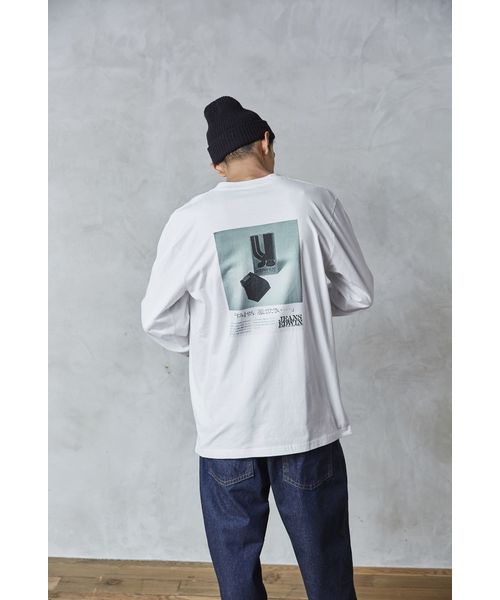EDWIN(エドウィン)の「EDWIN エドウィン 【ZOZOTOWN・直営EC限定商品】EDWIN OLD AD "SUMIMASEN" LONG SLEEVE TEE ユニセックス(Tシャツ/カットソー・メンズ・ホワイト/ブラック・M/L/XL)」の12枚目の写真