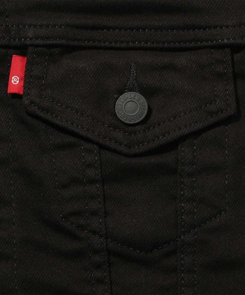 Levi's（リーバイス）の「Levi's/リーバイス デニムジャケット ブラック（デニムジャケット・レディース・ブラック・S/M/XS）」の10枚目の写真