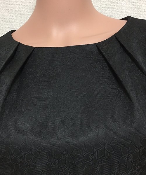 Lace Ladies(レースレディース)の「レース袖クラシックドレス・ワンピース(ドレス・レディース・ブラック/ネイビー・S/M/L/XL/XXL)」の22枚目の写真