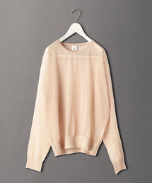 6 | ＜6(ROKU)＞SUKE ELBOW PATCH KNIT/ニット(ニット/セーター)