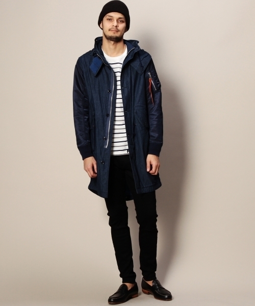 MONKEY TIME（モンキータイム）の「MT∴ ストレッチ デニム ジェギンス clash（デニムパンツ・メンズ・ブラック・MEDIUM/SMALL/LARGE/X-LARGE）」の13枚目の写真