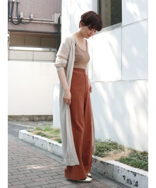 Ungrid（アングリッド）の「スクエアトゥフラットシューズ（バレエシューズ・レディース・オフホワイト/ゴールド・S/M/L）」の11枚目の写真