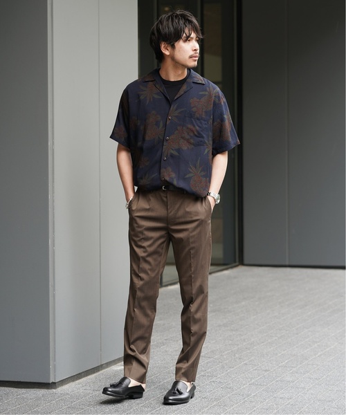 TWO PALMS（トゥーパームス）の「TWO PALMS HAWAIIAN WEAR トゥーパームス / 別注 DYED アロハ シャツ（シャツ/ブラウス・メンズ・ブラック/チャコールグレー/ネイビー/カーキ・MEDIUM/LARGE）」の17枚目の写真