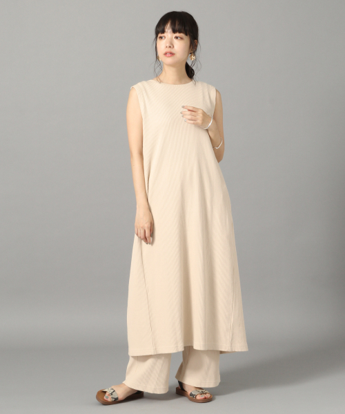 LOWRYS FARM（ローリーズファーム）の「ウシロムスビＳＥＴＵＰ　838114（つなぎ/オールインワン・レディース・ブラック/ブラウン/アイボリー・FREE）」の8枚目の写真