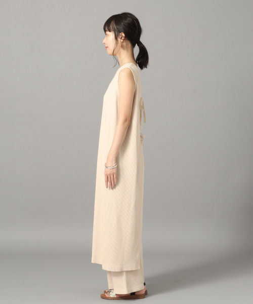 LOWRYS FARM（ローリーズファーム）の「ウシロムスビＳＥＴＵＰ　838114（つなぎ/オールインワン・レディース・ブラック/ブラウン/アイボリー・FREE）」の4枚目の写真