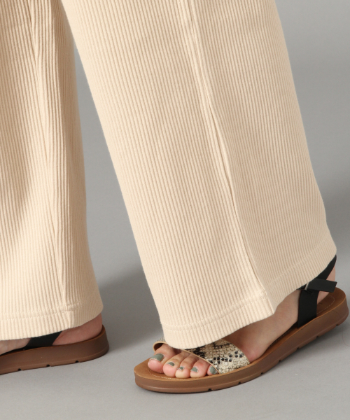 LOWRYS FARM（ローリーズファーム）の「ウシロムスビＳＥＴＵＰ　838114（つなぎ/オールインワン・レディース・ブラック/ブラウン/アイボリー・FREE）」の20枚目の写真