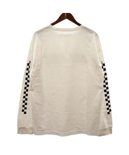ブランド古着】ロゴチェッカーフラッグロングスリーブTシャツ 長袖（T