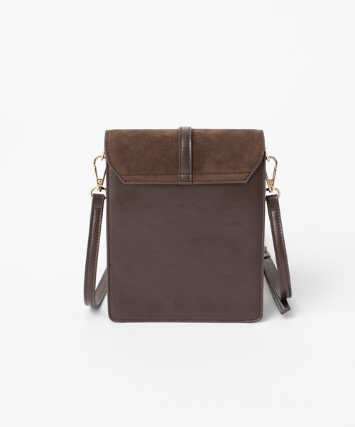 mystic（ミスティック）の「ミニスエード結び目バッグ/ショルダーバッグ/ミニバッグ/バック（ショルダーバッグ・レディース・ブラック/ブラウン/ベージュ・FREE）」の7枚目の写真