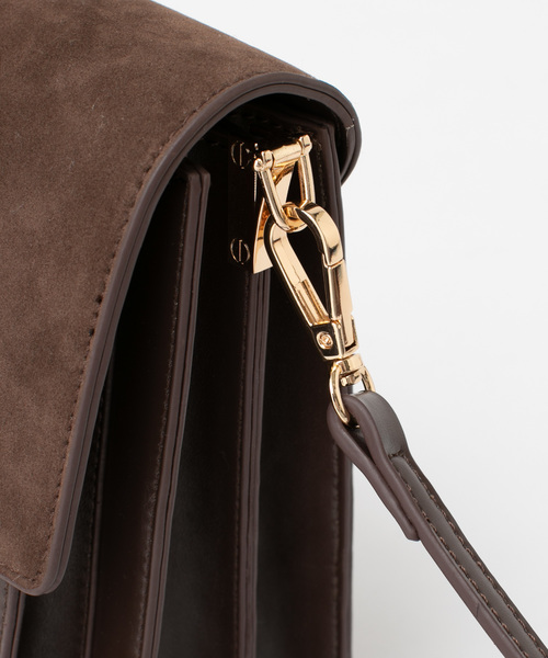 mystic（ミスティック）の「ミニスエード結び目バッグ/ショルダーバッグ/ミニバッグ/バック（ショルダーバッグ・レディース・ブラック/ブラウン/ベージュ・FREE）」の9枚目の写真