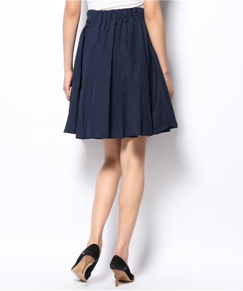 Kastane（カスタネ）の「【Kastane】ツイルWタックステッチスカート（スカート・レディース・ネイビー/レッド/ホワイト・FREE）」の5枚目の写真