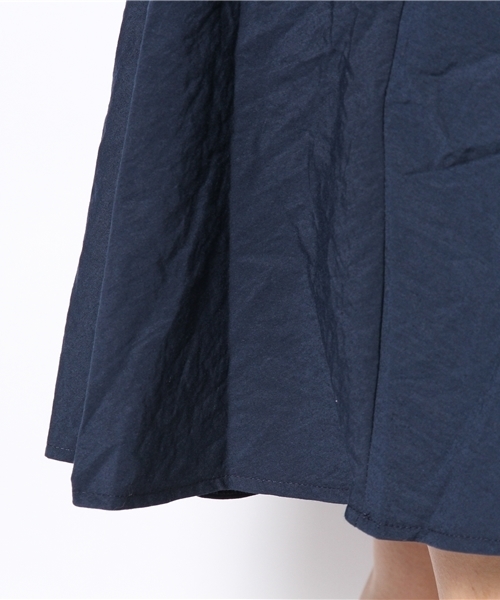 Kastane（カスタネ）の「【Kastane】ツイルWタックステッチスカート（スカート・レディース・ネイビー/レッド/ホワイト・FREE）」の7枚目の写真