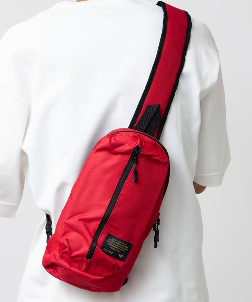FORECAST（フォーキャスト）の「【FORECAST】Cross Body Bag クロスボディバッグ ショルダーバッグ 軽量 アウトドア キャンプ フェス ライブ 9105（ボディバッグ/ウエストポーチ・メンズ・ブラック/レッド/カモフラージュ/杢グレー/ネイビー/ベージュ/カーキ・FREE）」の13枚目の写真