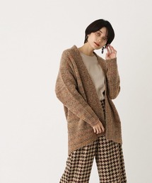 AZUL by moussy LADYS�i�A�Y�[���o�C�}�E�W�[���f�B�X�j�́uBOUCLE KNIT CARDIGAN/�u�[�N���j�b�g�J�[�f�B�K���i�J�[�f�B�K���j�v