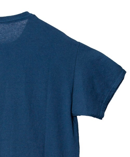 NO ID.（ノーアイディ）の「mt6327-シリコンプリントメッセージＴ Tシャツ（Tシャツ/カットソー・メンズ・ホワイト/ブラック/ネイビー/グレー/カーキ/オレンジ・1/2）」の20枚目の写真