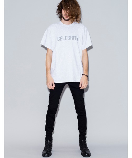 NO ID.（ノーアイディ）の「mt6327-シリコンプリントメッセージＴ Tシャツ（Tシャツ/カットソー・メンズ・ホワイト/ブラック/ネイビー/グレー/カーキ/オレンジ・1/2）」の9枚目の写真