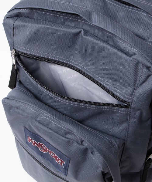 JANSPORT（ジャンスポーツ）の「WEGO/JANSPORT BIGSTUDENT（バックパック/リュック・レディース・ブラック/その他1/ダークグレー・FREE）」の10枚目の写真