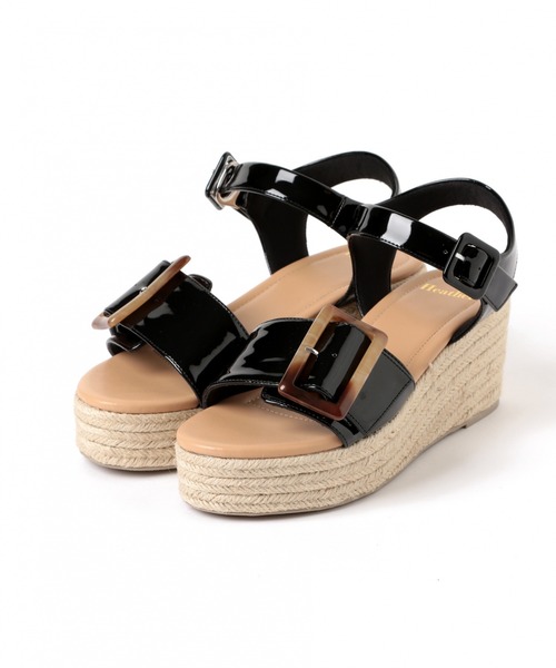 Heather(ヘザー)の「バックルアツゾコサンダル 878601(サンダル・レディース・ブラック/ライトベージュ/ダークベージュ・M/L)」の18枚目の写真
