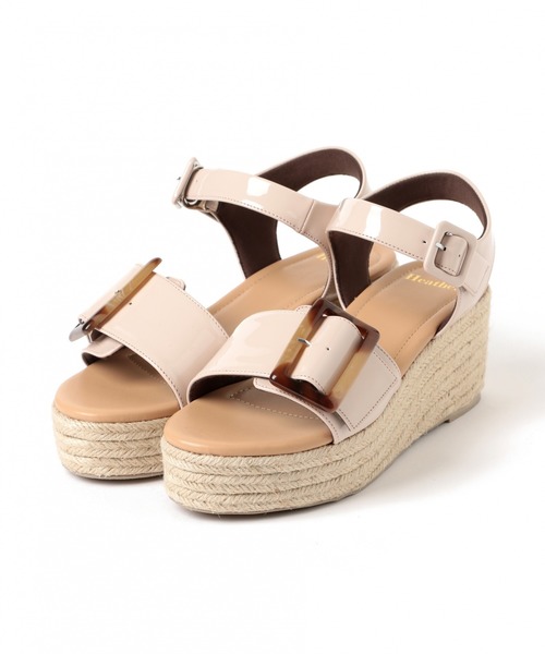 Heather(ヘザー)の「バックルアツゾコサンダル 878601(サンダル・レディース・ブラック/ライトベージュ/ダークベージュ・M/L)」の19枚目の写真