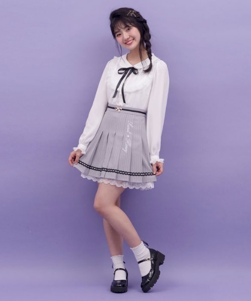 セール ロゴプリーツミニスカート スカート Secret Honey シークレットハニー のファッション通販 Zozotown