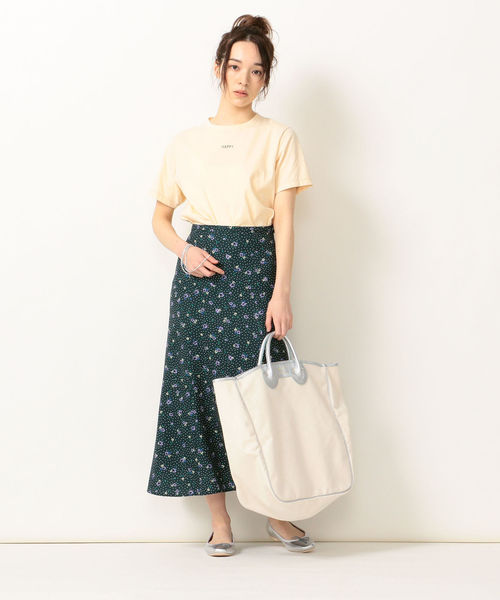 SHIPS any（シップス エニィ）の「SHIPS any:ロゴTシャツ(happy)（Tシャツ/カットソー・レディース・ホワイト/チャコールグレー/オレンジ/クリーム・ONE SIZE）」の13枚目の写真